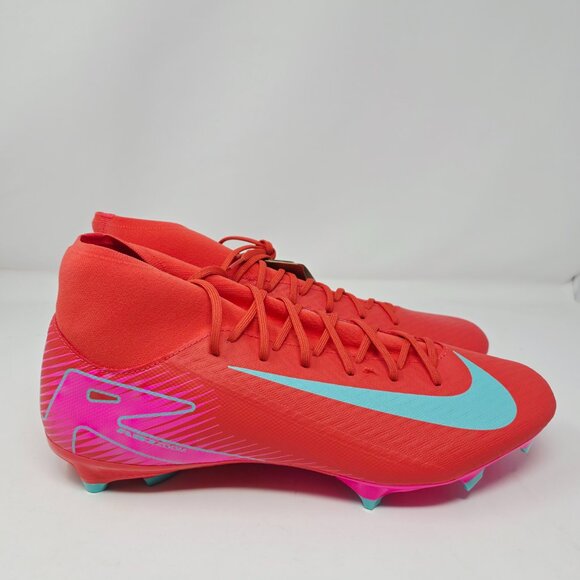 Nike Zoom Mercurial Superfly 10 FQ1456-800 Men Sz 13 Academy FG/MG Soccer Sports - Picture 8 of 8